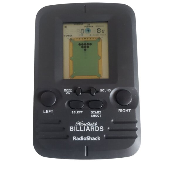 Radio Shack Billiards Hand Held Computer Game 60-2657 Vintage  New in Box - Picture 5 of 5